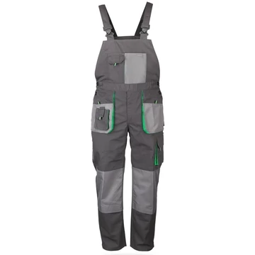 TOP GREEN Bibpants (TOP011) kantáros nadrág, 65% poliészter, 35% pamut, 270g/m2