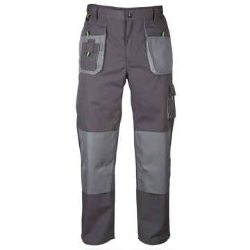 Nadrág derekas (65%poliészter 35%pamut) TOP GREEN PANTS, szürke, 3XL