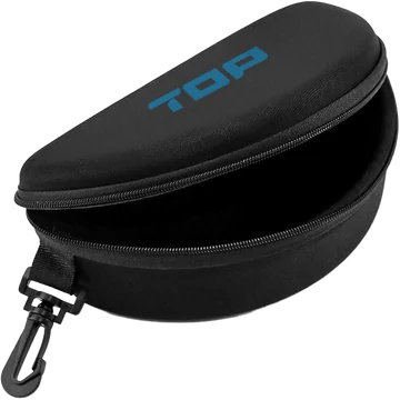 TOP OPTISHELL CASE tárolódoboz szemüvegekhez, fekete
