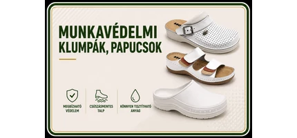 Munkavédelmi szandálok, klumpák, papucsok