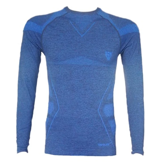 Aláöltözet felső hosszú ujjú (65%poliészter) TOP E-UW IRONMAN-T, kék, M-L
