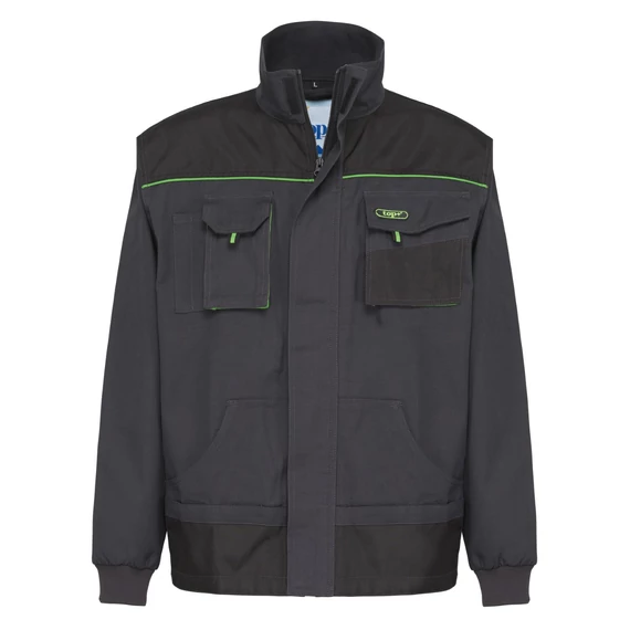 Munkakabát (100%pamut) TOP GREEN 100 JACKET, green, 3XL