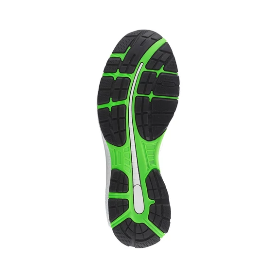 Védőfélcipő S3 SRC kompozit orrmerevítő TOP ATON, fekete/zöld, 36