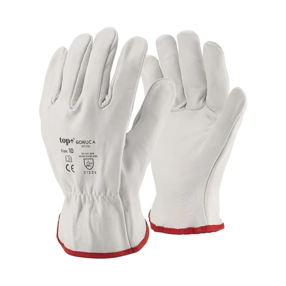 TOP GORUC-A finom kecskebőr sofőrkesztyű varrás nélküli ujjak kialakítással