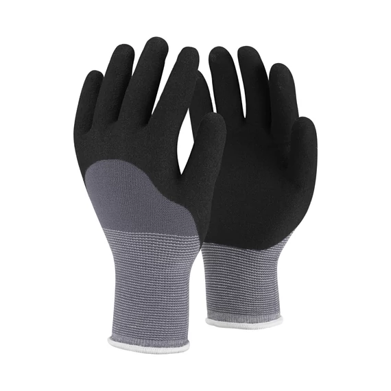 TOP SNS 2 homokszemcsés nitril mártott védőkesztyű csúszásbiztos, szellőző kézhát