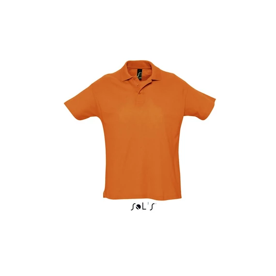 SO11342 SOL'S férfi galléros póló orange