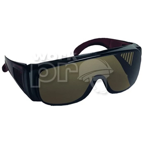 Védőszemüveg Visilux lencse napon végzett munkákhoz 3-as fokozat füst